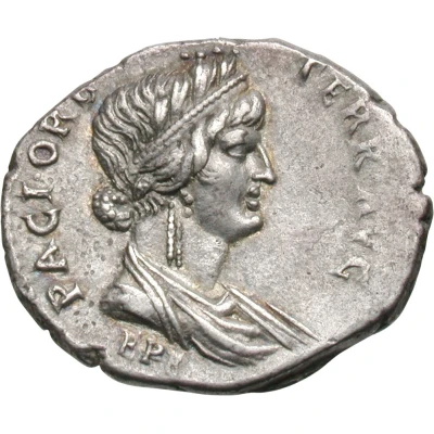 Denarius - Titus PACI ORB TERR AVG back