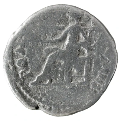 Denarius - Titus PONTIF TR P COS IIII; Pax back