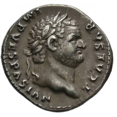 Denarius - Titus PONTIF TR P COS IIII; Securitas front