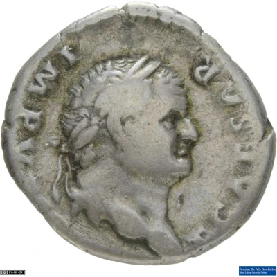 Denarius - Titus PONTIF TR P COS III front