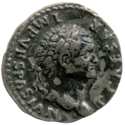Denarius - Titus PONTIF TR P COS III front
