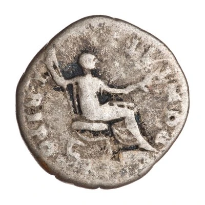 Denarius - Titus PONTIF TRI POT back