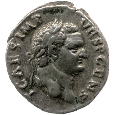 Denarius - Titus S P Q R front