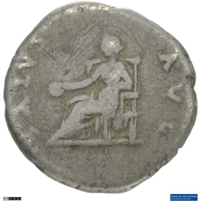 Denarius - Titus SALVS AVG; Salus back