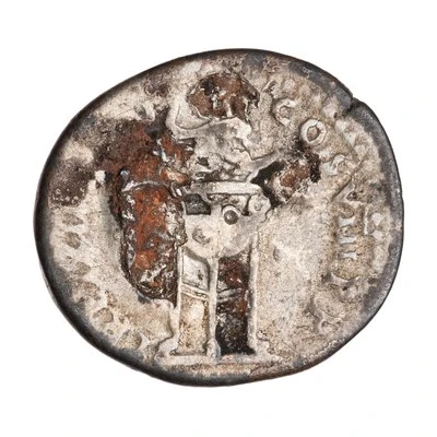Denarius - Titus TR P IX IMP XV COS VIII P P back