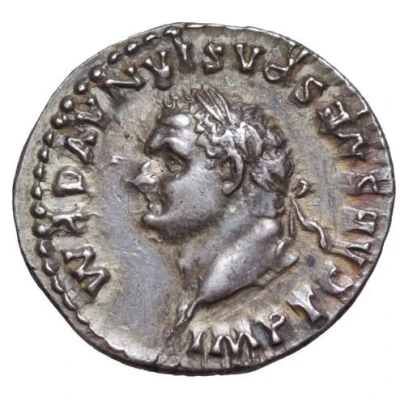 Denarius - Titus TR P IX IMP XV COS VIII P P front