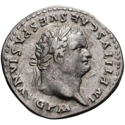 Denarius - Titus TR P VIIII IMP XIIII COS VII; Ceres front