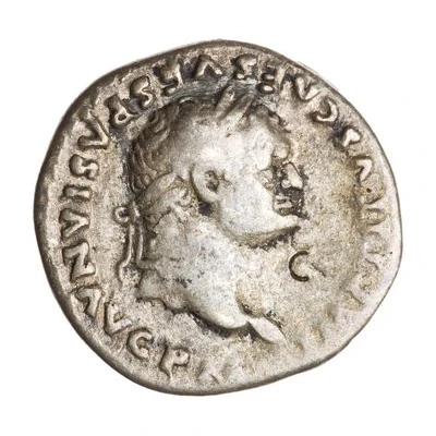 Denarius - Titus TR P VIIII IMP XIIII COS VII P P front
