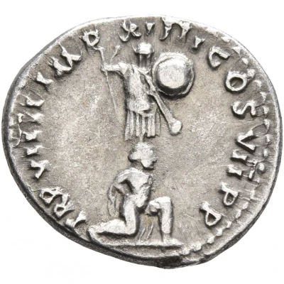 Denarius - Titus TR P VIIII IMP XIIII COS VII P P back