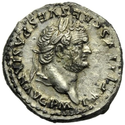 Denarius - Titus TR P VIIII IMP XIIII COS VII; Venus front