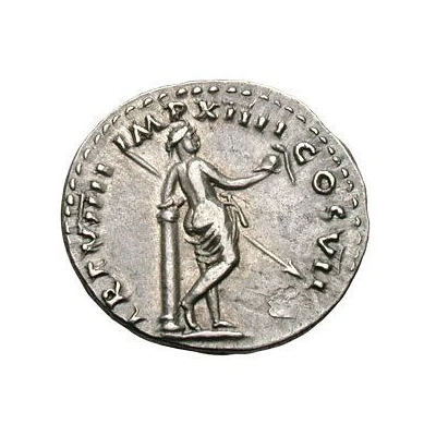 Denarius - Titus TR P VIIII IMP XIIII COS VII; Venus back