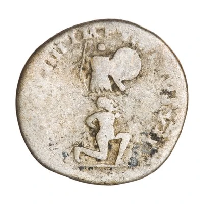 Denarius - Titus TR P VIIII IMP XIIII COS VII back