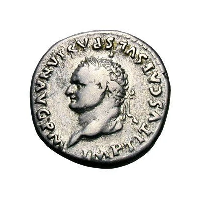 Denarius - Titus TR P VIIII IMP XV COS VII P P front