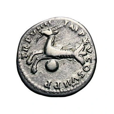Denarius - Titus TR P VIIII IMP XV COS VII P P back