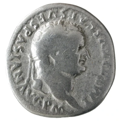 Denarius - Titus TR P VIIII IMP XV COS VII P P front