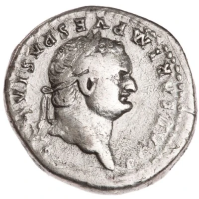 Denarius - Titus TR POT VIII COS VII; Venus front