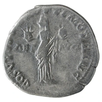 Denarius - Trajan COS V P P S P Q R OPTIMO PRINC AET AVG; Aeternitas back