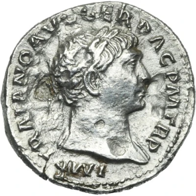 Denarius - Trajan COS V P P S P Q R OPTIMO PRINC; Aequitas front