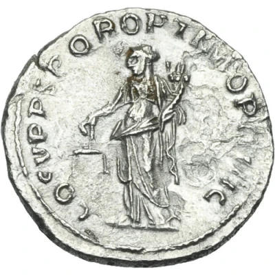 Denarius - Trajan COS V P P S P Q R OPTIMO PRINC; Aequitas back