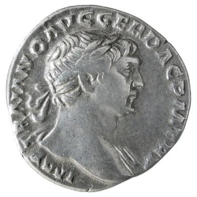 Denarius - Trajan COS V P P S P Q R OPTIMO PRINC; Aequitas front