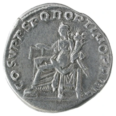 Denarius - Trajan COS V P P S P Q R OPTIMO PRINC; Aequitas back