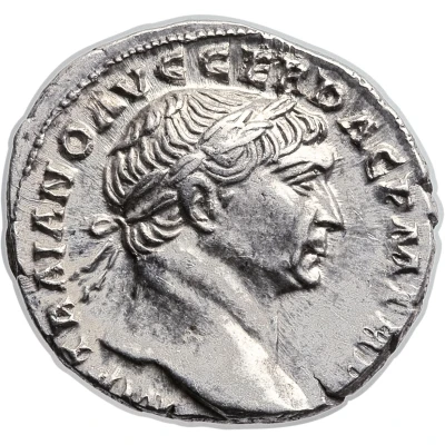 Denarius - Trajan COS V P P S P Q R OPTIMO PRINC DAC CAP front