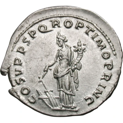 Denarius - Trajan COS V P P S P Q R OPTIMO PRINC; Fortuna back