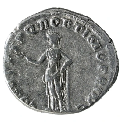 Denarius - Trajan COS V P P S P Q R OPTIMO PRINC; Pax back