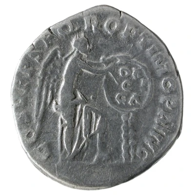 Denarius - Trajan COS V P P S P Q R OPTIMO PRINC; Victory back