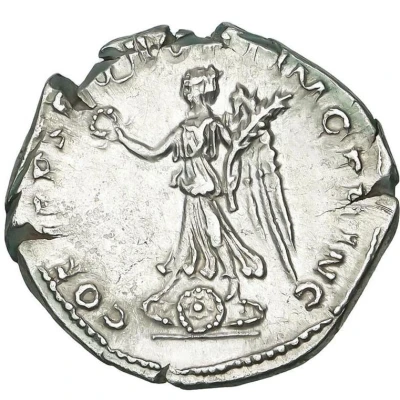 Denarius - Trajan COS V P P S P Q R OPTIMO PRINC; Victory back