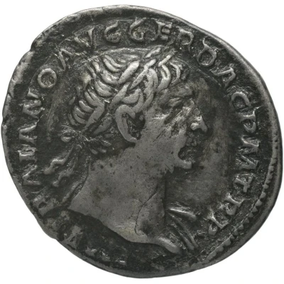 Denarius - Trajan COS V P P S P Q R OPTIMO PRINC front