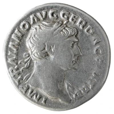 Denarius - Trajan COS V P P S P Q R OPTIMO PRINC front