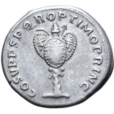 Denarius - Trajan COS V P P S P Q R OPTIMO PRINC back