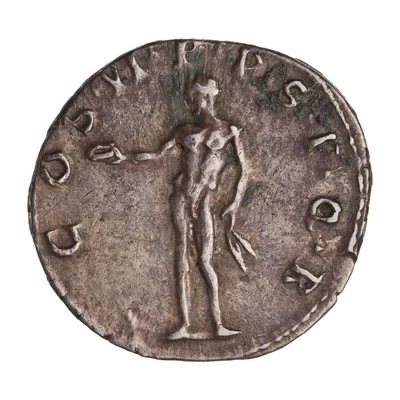 Denarius - Trajan COS VI P P S P Q R; Genius back