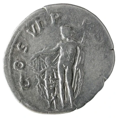 Denarius - Trajan COS VI P P S P Q R; Jupiter back