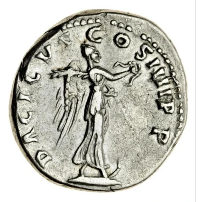 Denarius - Trajan DACICVS COS IIII P P; Victory back