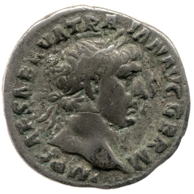 Denarius - Trajan DACICVS COS IIII P P; Victory front