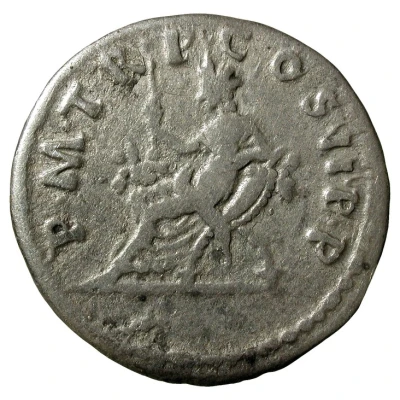 Denarius - Trajan P M TR P COS II P P; Abundantia back