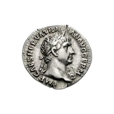Denarius - Trajan P M TR P COS IIII P P; Hercules front
