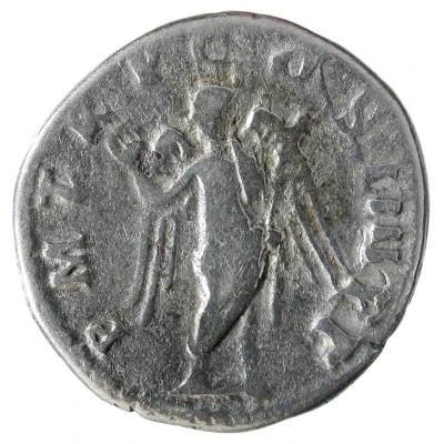 Denarius - Trajan P M TR P COS IIII P P; Victory back