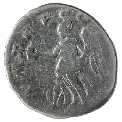 Denarius - Trajan P M TR P COS IIII P P; Victory back