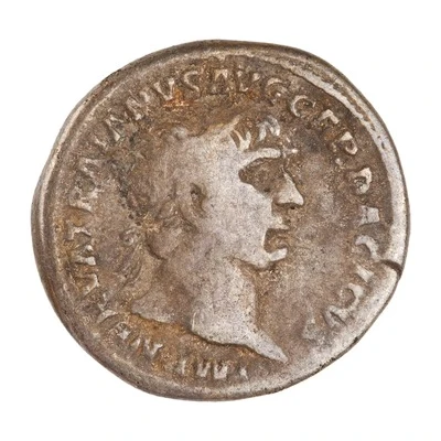 Denarius - Trajan P M TR P COS V P P front