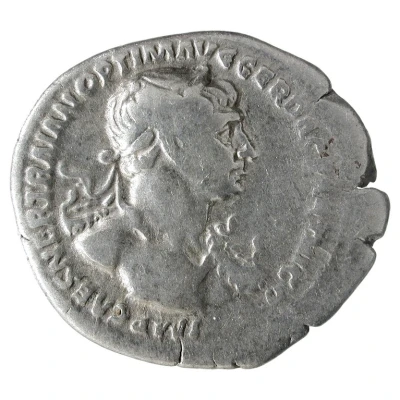 Denarius - Trajan P M TR P COS VI P P S P Q R; Felicitas front