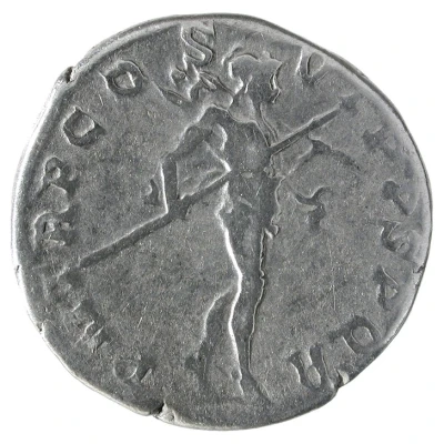 Denarius - Trajan P M TR P COS VI P P S P Q R; Mars back