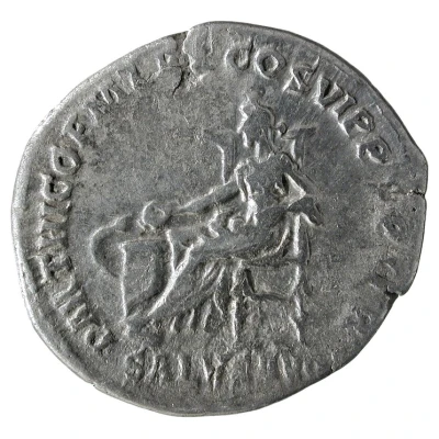 Denarius - Trajan PARTHICO P M TR P COS VI P P S P Q R SALVS AVG; Salus back