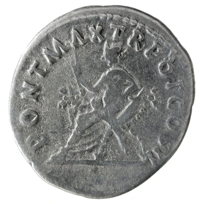 Denarius - Trajan PONT MAX TR POT COS II; Abundantia back