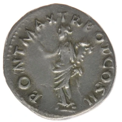 Denarius - Trajan PONT MAX TR POT COS II; Securitas back