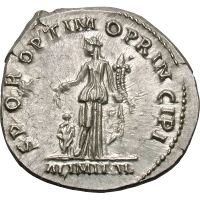 Denarius - Trajan S P Q R OPTIMO PRINCIPI ALIM ITAL; Abundantia back
