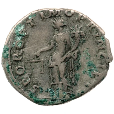 Denarius - Trajan S P Q R OPTIMO PRINCIPI; Aequitas back