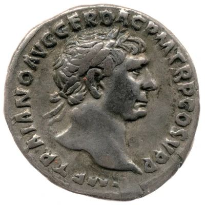 Denarius - Trajan S P Q R OPTIMO PRINCIPI; Dacia front